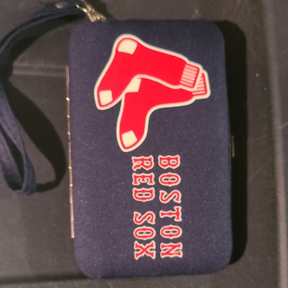 Boston Red Sox Navy Wristlet Clutch
